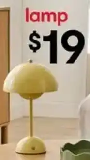 Kmart Nico Portable Rechargeable Lamp - Butter offer