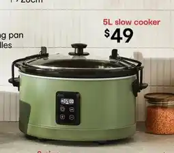 Kmart 5L Slow Cooker offer