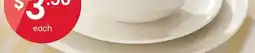 Kmart White Aspen Dinner Plate offer