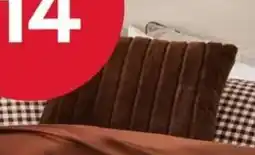 Kmart 50cm Faux Fur Cushion - Brown offer