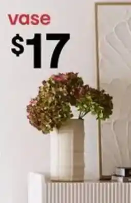 Kmart Lattice Ceramic Vase offer