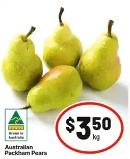 IGA Packham Pears offer
