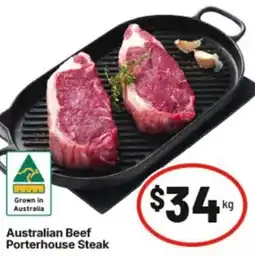 IGA Beef Porterhouse Steak offer