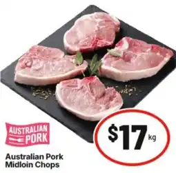 IGA Pork Midloin Chops offer