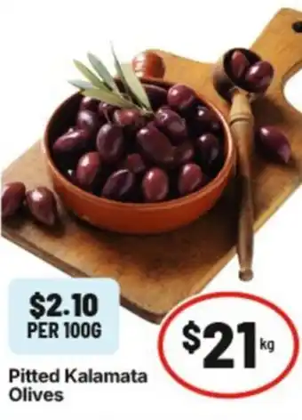 IGA Pitted Kalamata Olives offer