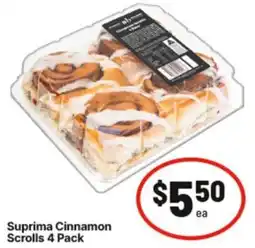 IGA Cinnamon Scrolls offer