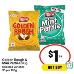 IGA Golden Rough & Mini Patties offer