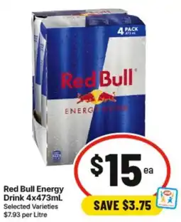 IGA Energy Drink offer