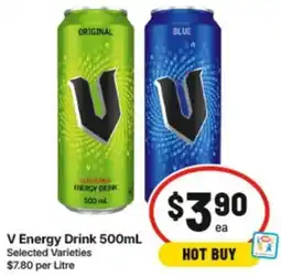 IGA Energy Drink offer