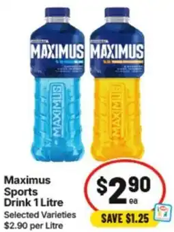 IGA Sports Drink offer