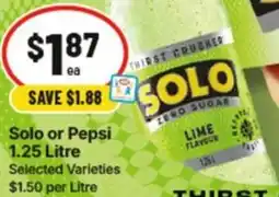 IGA Solo or Pepsi offer