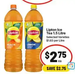 IGA Ice Tea offer