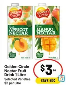 IGA Nectar Fruit Drink offer