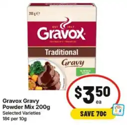 IGA Gravy Powder Mix offer