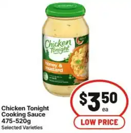 IGA Chicken Tonight Cooking Sauce offer