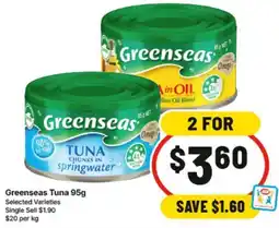 IGA Tuna offer