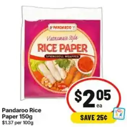 IGA Rice Paper offer