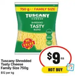 IGA Shredded Tasty Cheese Family Size offer