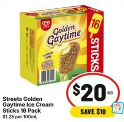 IGA Streets Golden Gaytime Ice Cream Sticks offer