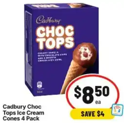 IGA Choc Tops Ice Cream Cones offer