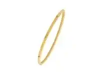 Bevilles Jewellery Children&#039;s 9ct Yellow Gold Silver Infused Bangle offer