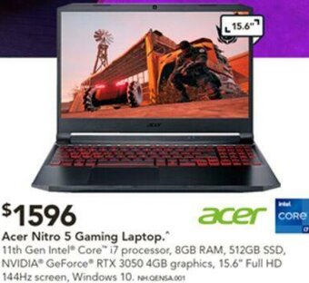 Harvey Norman Acer Nitro 5 Gaming Laptop offer