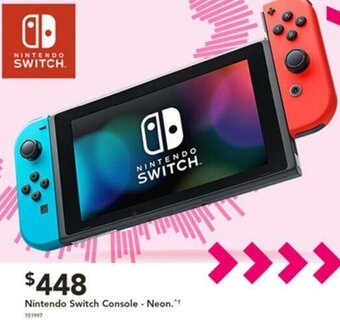 Harvey Norman Nintendo Switch Console-Neon offer