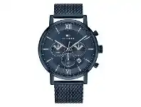 Bevilles Jewellery Tommy Hilfiger Evan Multifunction Blue Watch 1710397 offer