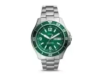 Fossil FB-02 Series Silver-Tone Analogue Watch FS5690