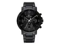 Tommy Hilfger Daniel Black Multifunction Watch Model 1710383