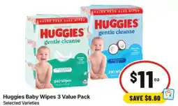 IGA Huggies Baby Wipes offer