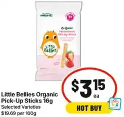 IGA Little Bellies Organic Pick-Up Sticks offer