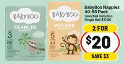 IGA BabyBoo Nappies offer