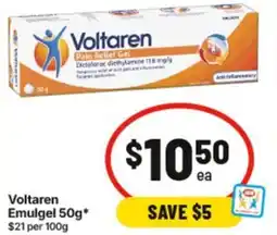 IGA Voltaren Emulgel offer