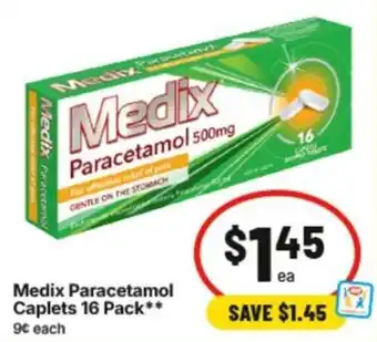 IGA Medix Paracetamol Caplets offer