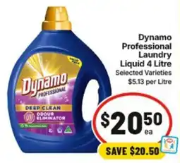IGA Dynamo Professional Laundry offer