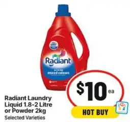 IGA Radiant Laundry Liquid offer