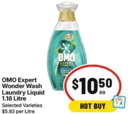 IGA OMO Expert Wonder Wash Laundry Liquid offer