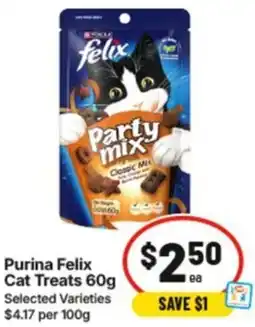IGA Purina Felix Cat Treats offer