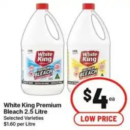 IGA White King Premium Bleach offer