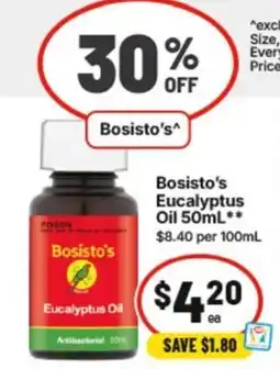 IGA Bosisto's Eucalyptus Oil offer