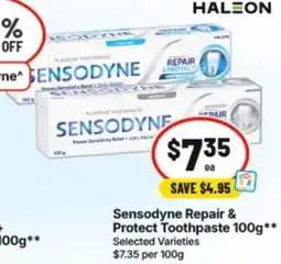 IGA Sensodyne Repair & Protect Toothpaste offer