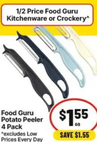 IGA Food Guru Potato Peeler offer