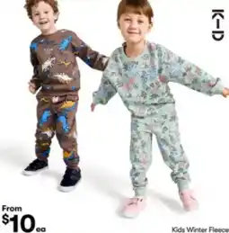 BIG W Kids Winter Fleece offer