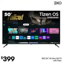 BIG W EKO 50" 4K Ultra HD TV with Tizen offer
