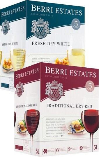 Coles Berri 5 Litre Cask Range offer