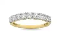 Bevilles Jewellery 18ct Yellow Gold Diamond Ring offer