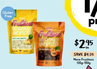 Drakes Menz Fruchocs offer