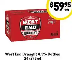 Drakes West End Draught 4.5% Bottles offer