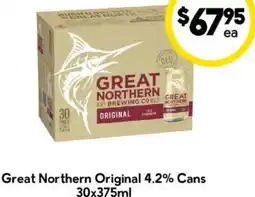 Drakes Great Northern Original 4.2% Cans offer
